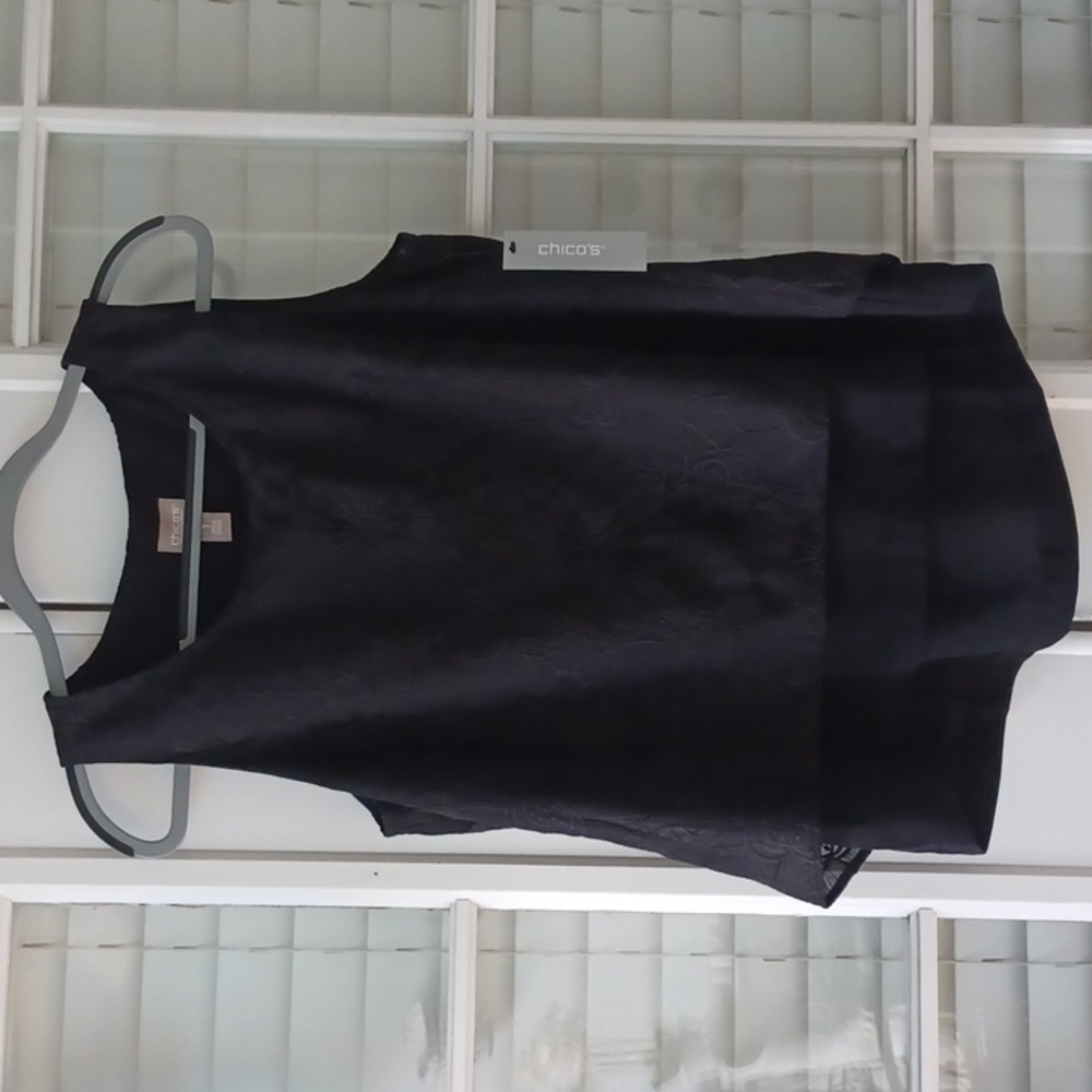 ❤️ Chico's Overlay Fashion Tank ❤️